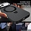 Ntech Ntech Carbon MagSafe Hoesje Geschikt voor iPhone 18 Pro Max / 17 Pro Max backcover met Ringstandaard Natural Titanium