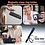 Ntech Ntech Carbon MagSafe Hoesje Geschikt voor iPhone 18 Pro Max / 17 Pro Max backcover met Ringstandaard Desert Titanium