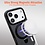 Ntech Ntech Carbon MagSafe Hoesje Geschikt voor iPhone 18 Pro Max / 17 Pro Max backcover met Ringstandaard Desert Titanium