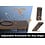 Ntech Ntech Carbon MagSafe Hoesje Geschikt voor iPhone 18 Pro / 17 Pro backcover met Ringstandaard Desert Titanium