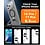 Ntech Ntech Carbon MagSafe Hoesje Geschikt voor iPhone 18 Pro / 17 Pro backcover met Ringstandaard Natural Titanium