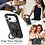 Ntech Ntech Carbon MagSafe Hoesje Geschikt voor iPhone 18 Pro / 17 Pro backcover met Ringstandaard Desert Titanium
