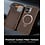Ntech Ntech Carbon MagSafe Hoesje Geschikt voor iPhone 17 backcover met Ringstandaard Desert Titanium