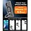 Ntech Ntech Carbon MagSafe Hoesje Geschikt voor iPhone 17 backcover met Ringstandaard Natural Titanium
