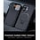 Ntech Ntech Carbon MagSafe Hoesje Geschikt voor iPhone 17 backcover met Ringstandaard Zwart