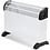 Ntech Elektrische Convectorkachel 2000W – Compacte, Stille Elektrische Verwarming met Instelbare Thermostaat en 3 Warmtestanden (750W, 1250W, 2000W)