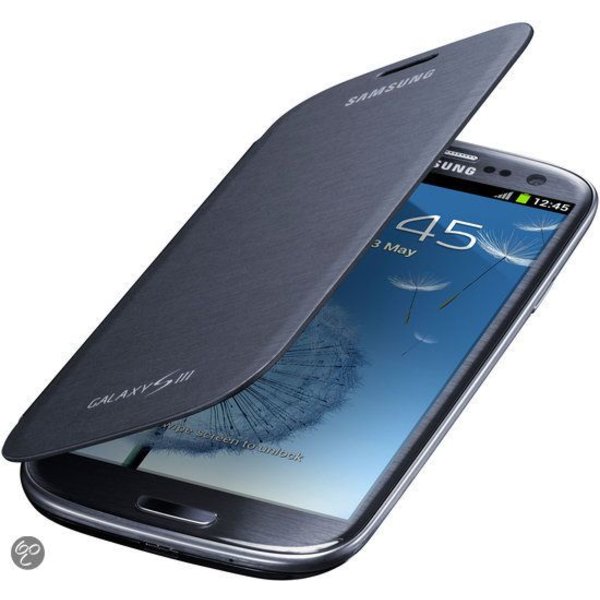 Samsung Samsung Flip Cover voor de Samsung Galaxy S3 - Blauw