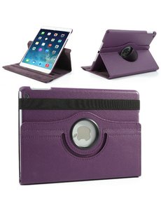 Merkloos iPad Air 360 Graden Case Paars