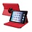 Merkloos iPad Mini / Mini 2 draaibare Case Rood