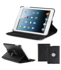 Merkloos iPad Mini / Mini 2 draaibare Case Zwart