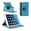 Merkloos Apple iPad Mini / Mini 2 Case, 360 graden draaibare Hoes, Cover - Blauw