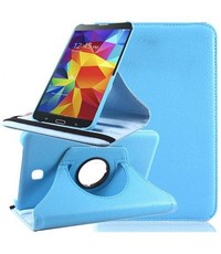 Merkloos Tablet hoesje 360 Draaibaar Samsung Galaxy Tab 4 7.0 inch Baby Blauw