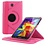 Merkloos  Tablet hoesje 360 Graden Draaibare Case Samsung Galaxy Tab 4 7.0 inch Roze / Pink