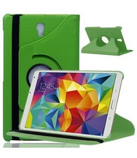 Merkloos Samsung Galaxy Tab S 8.4 inch T700 Tablet hoesje met 360° draaistand Case - Groen