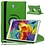 Merkloos Samsung Galaxy Tab S 8.4 inch T700 Tablet hoesje met 360° draaistand Case - Groen