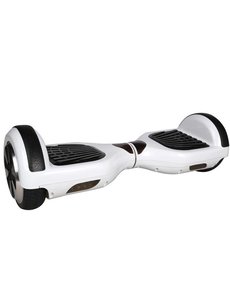Merkloos Hoverbard 6,5 inch in Wit Kleur