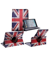 Merkloos Apple iPad Mini / Mini 2 / Mini 3 Case 360° draaibare hoesje UK Flag