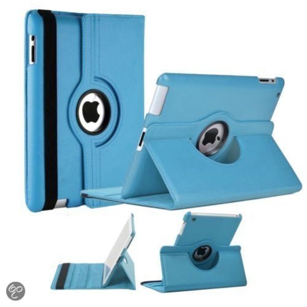 Merkloos Luxe 360 graden Protect cover case voor iPad 2 / 3 / 4