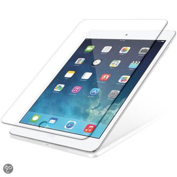 Merkloos Glazen Screenprotector Tempered Glass  ( 0.3mm ) voor iPad Air