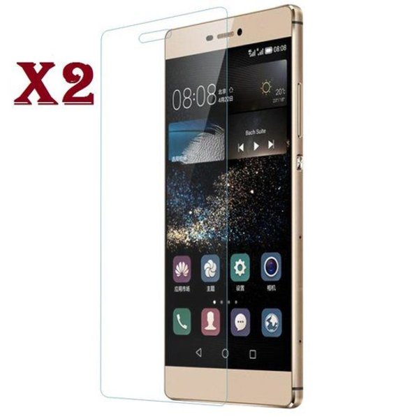 Merkloos 2 Stuks Huawei G8 glazen Screenprotector Tempered Glass  (0.3mm) - Ntech