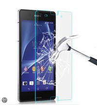 Merkloos Glazen Screenprotector Tempered Glass (0.3mm) voor Xperia Z3