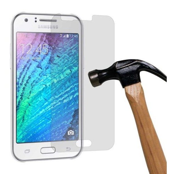 Merkloos Samsung Galaxy J3 Anti - Crash tempered glass