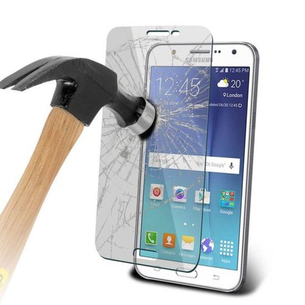 Merkloos Samsung Galaxy J5 Glazen Screenprotector