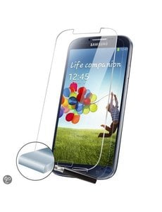 Merkloos Samsung Galaxy S4 Glazen Screenprotector Tempered Glass (0.3mm)