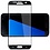 Merkloos Samsung Galaxy S7 Edge tempered glass rand tot rand / Glazen Screenprotector Zwart