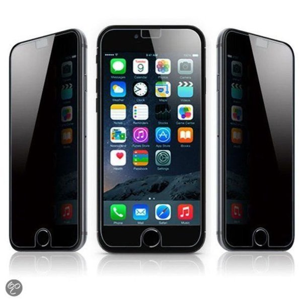 Merkloos iPhone 6 4,7 Privacy Screenprotector Tempered Glass