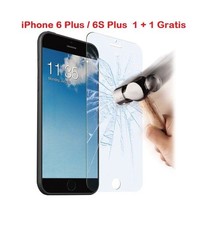 Merkloos iPhone 6 Plus / 6S Plus 2 Stuks Glazen tempered glass / Screenprotector