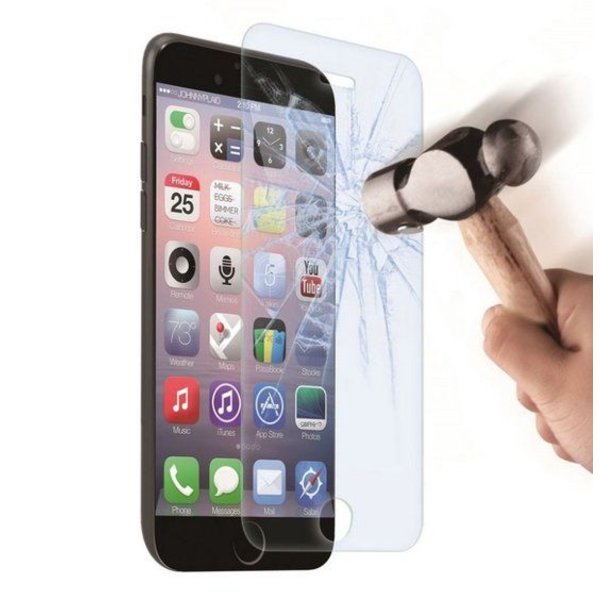 Merkloos iPhone 6S Plus Glazen Screenprotector Tempered Glass