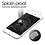 Merkloos iPhone 8 / 7 tempered glass met Gratis Transparant silicone naked skin tpu hoesje