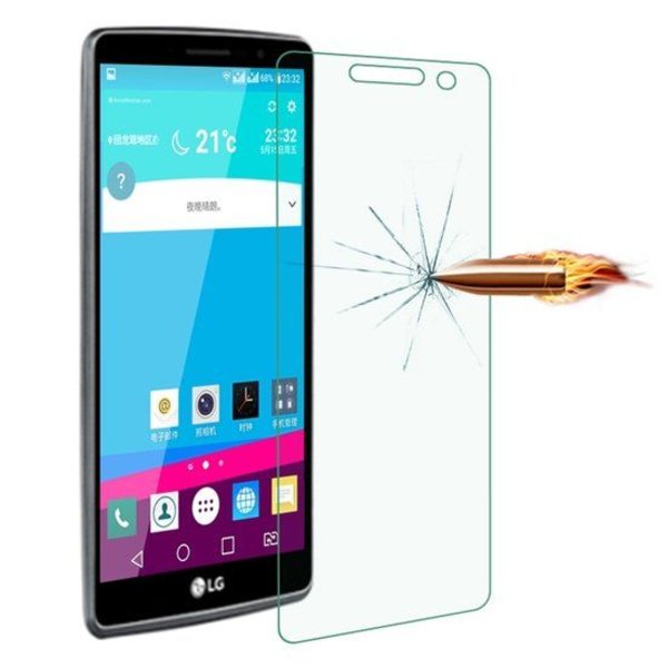 Merkloos Tempered glass / Screenprotector voor LG G4 Stylus