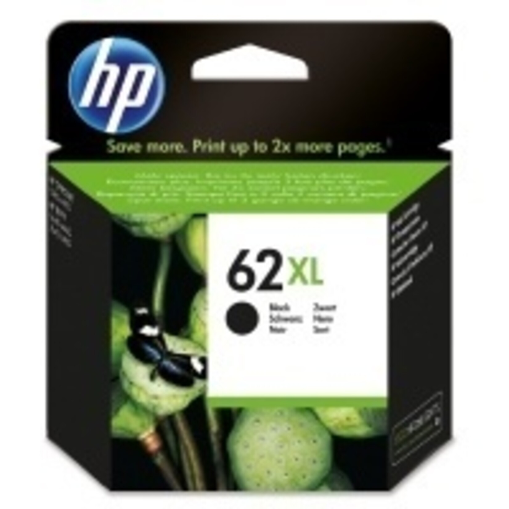 HP HP 62XL cartridge black high capacity