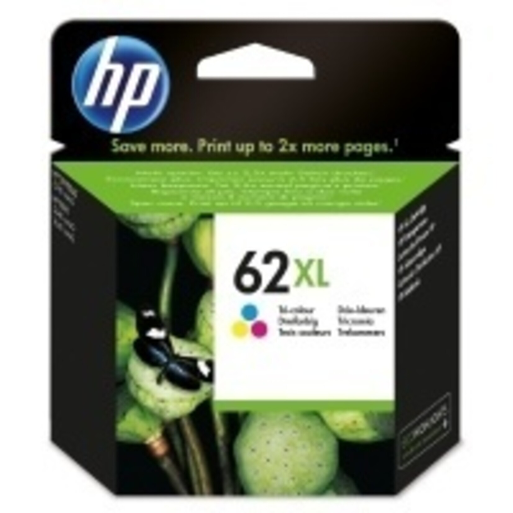 HP HP 62XL cartridge black high capacity