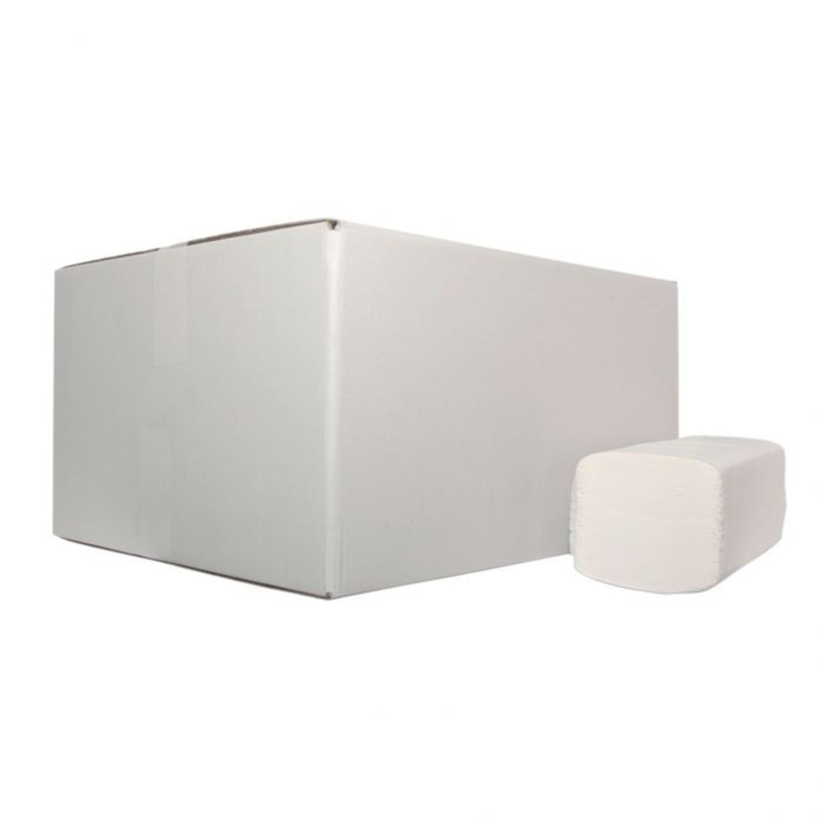 Vouw handdoekjes 21 x 24 cm 2-laags cellulose 20x160