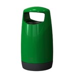 Afvalbak buitenterrein Single-Use 100 liter Groen