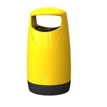 Afvalbak buitenterrein Single-Use 100 liter Geel