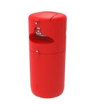 Afvalbak voorterrein Multi-Use Rood