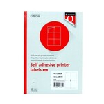 Etiket Quantore 105 x 74 mm 8 per vel (100 vellen)