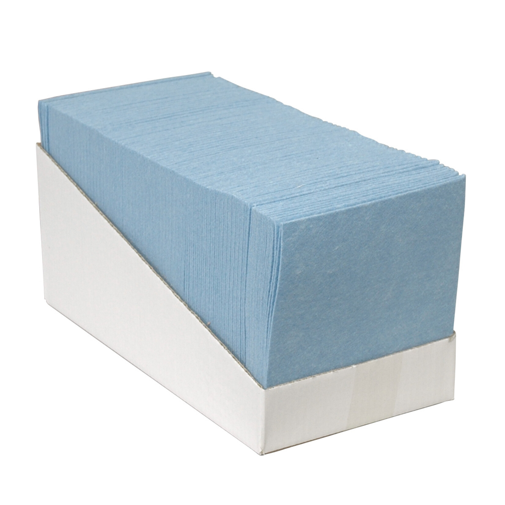 Sopdoek blauw (65 per doos)