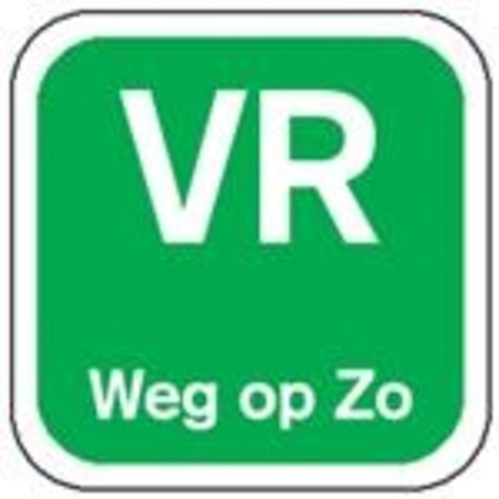 Dagrol 'weg op' 19 x 19 (rol/1000)