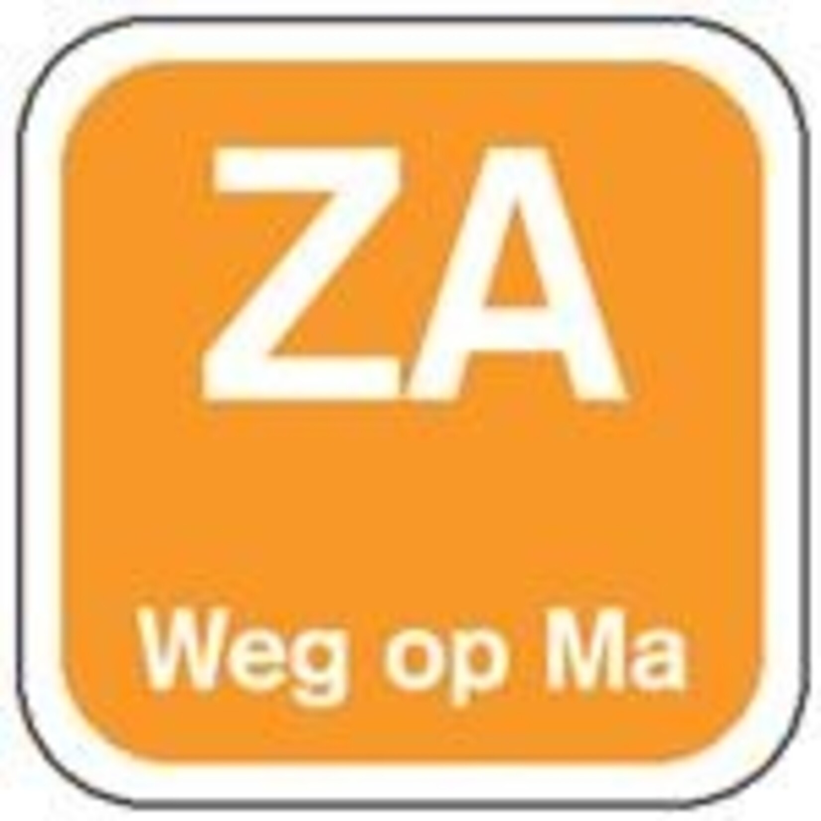 Dagrol 'weg op' 19 x 19 (rol/1000)