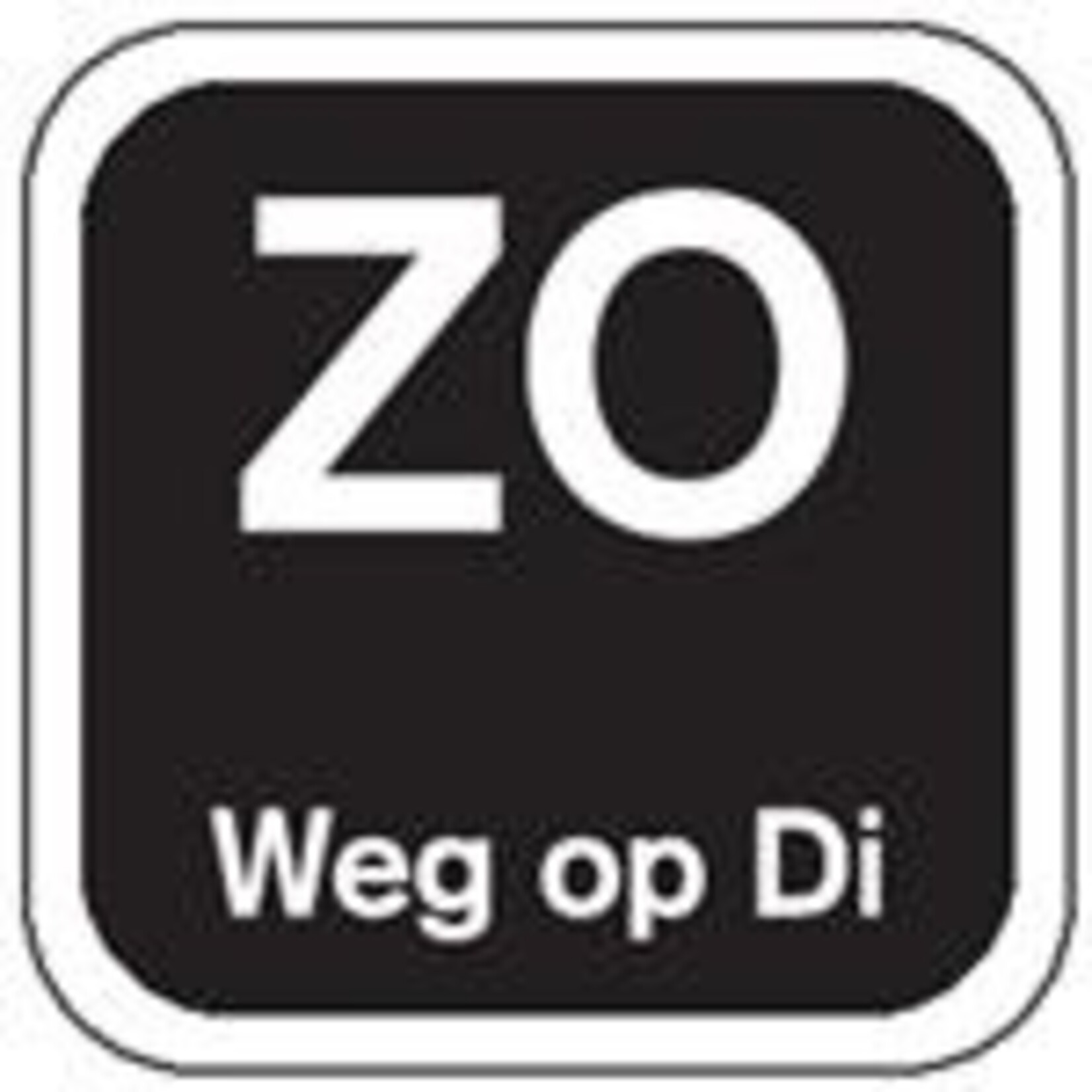 Dagrol 'weg op' 19 x 19 (rol/1000)