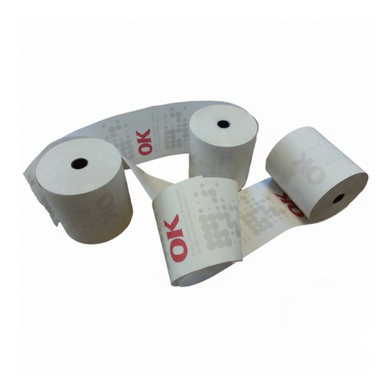 Prisma Graphics Thermo kassarollen bedrukt OK 80 x 80 x 12 mm 75 m (30rollen/doos)
