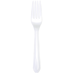 Vork reusable wit 18 cm (20x50)