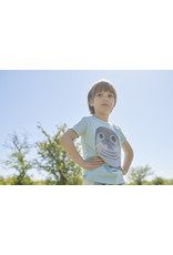 Dyr Lichtblauwe t-shirt van Dyr met zeehond - LAATSTE MAAT 4Y