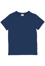 Maxomorra Effen blauwe t-shirt