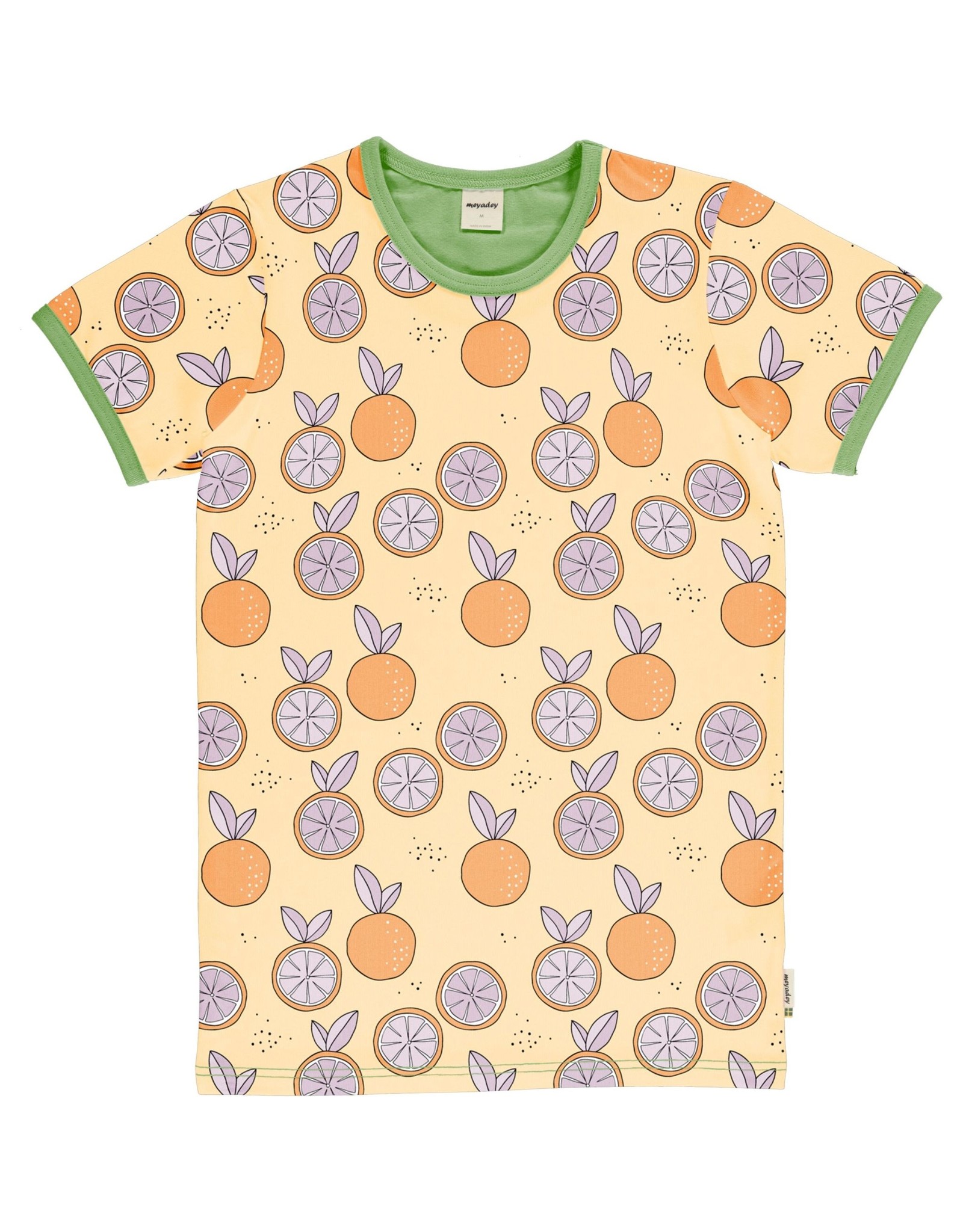 Meyadey VOLWASSENEN T-shirt met mandarijnen